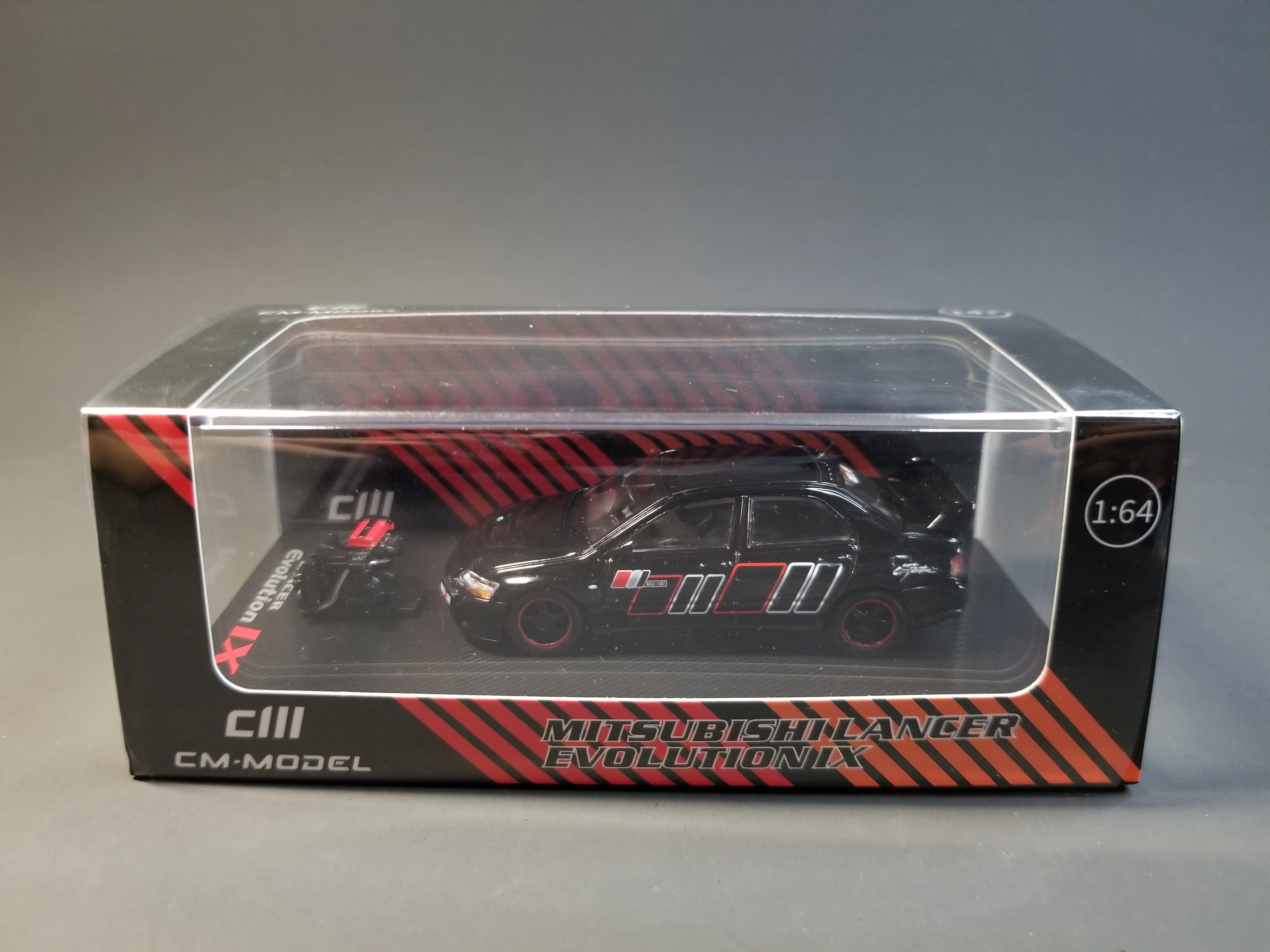 

CM Model 1/64 Mitsubishi Lancer Evolution IX Ralliart Die Cast Model Car Collection Limited