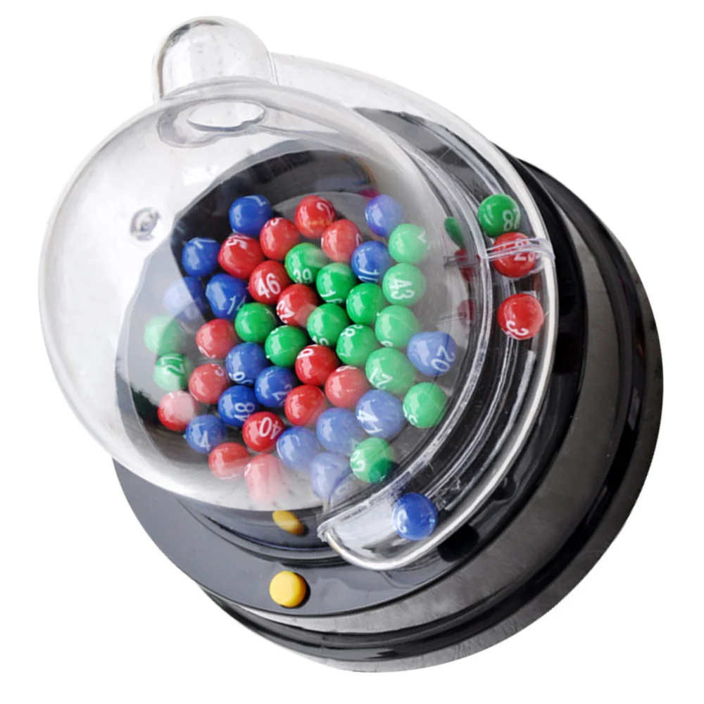 

1 Set Electric Lottery Machine Party Mini Lotto Games Machine Jackpot Machine
