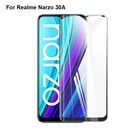 1 шт. 9H полноэкранное Защитное стекло для Realme Narzo 30A полное покрытие защитное закаленное стекло для Realme Narzo 30 A