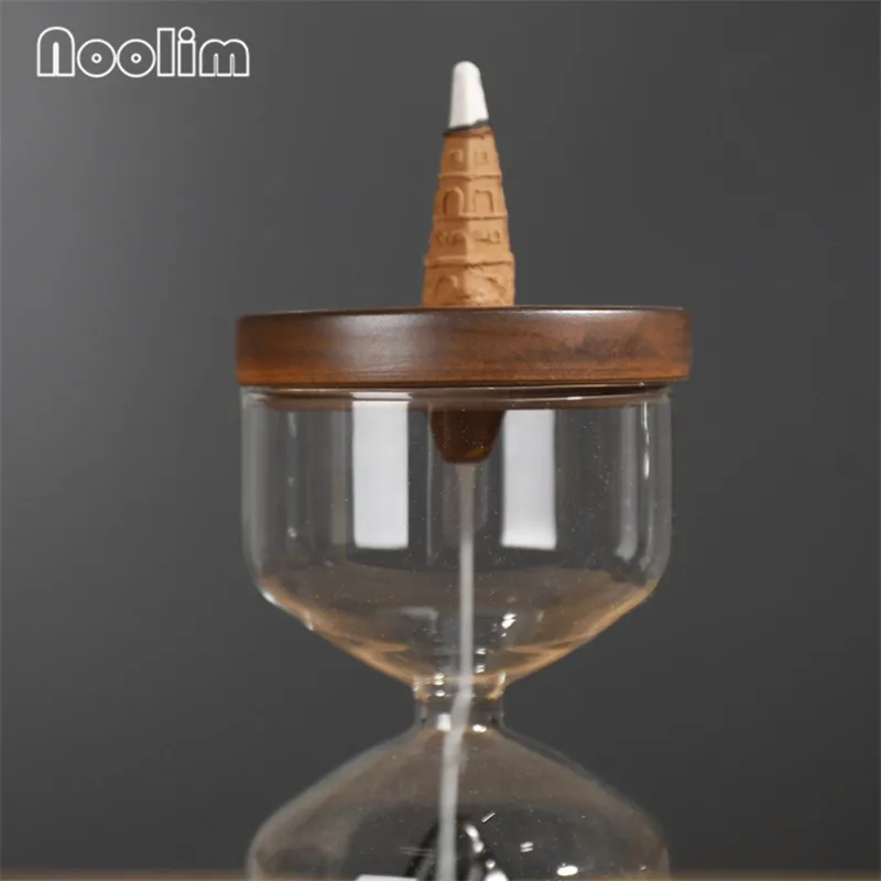 Керамическая стеклянная ветрозащитная крышка дымовая обратная ароматическая