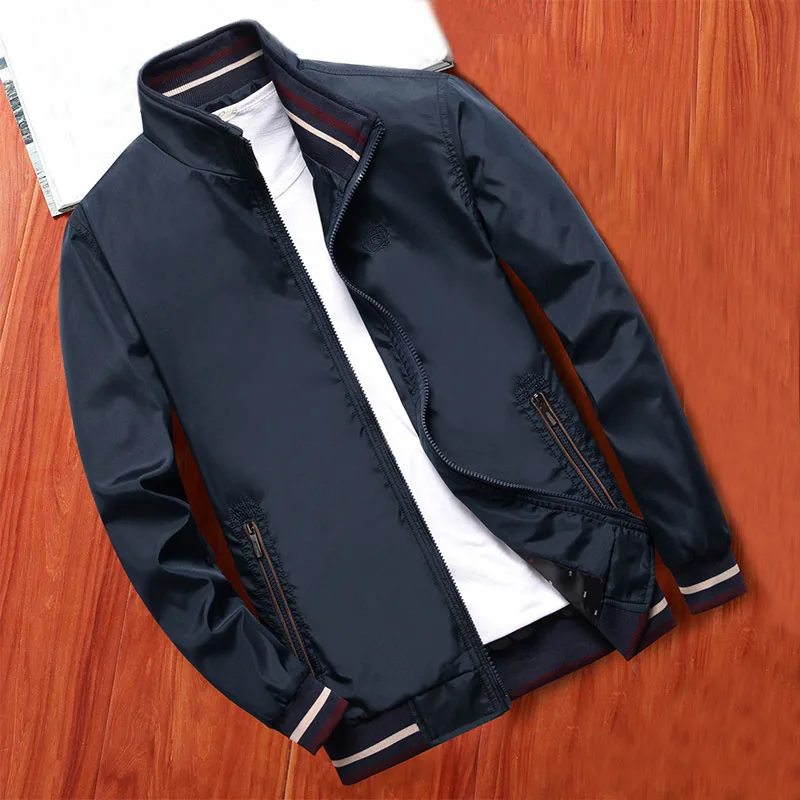 

Men Business Jacket Brand Clothing Mens Coats Outdoor Clothing Casual Mens Outerwear Male Coat Bomber Jacket for Men