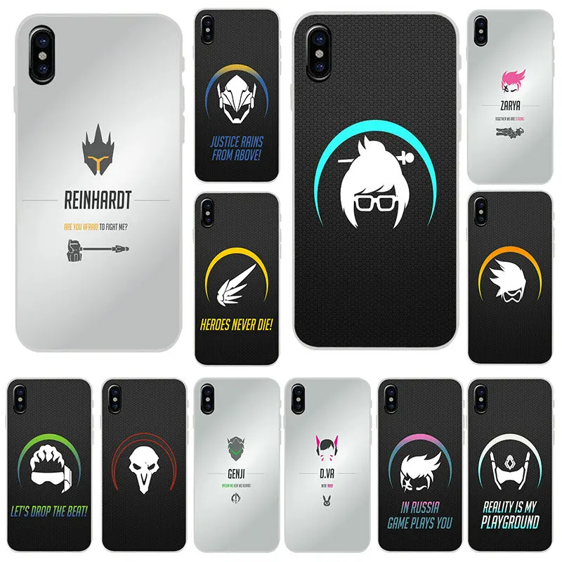 Мягкий ТПУ силикон для iPhone 8 7 6 6s Plus X XR XS 11 Pro Max 5 5S SE 5C 4 4S оболочка с