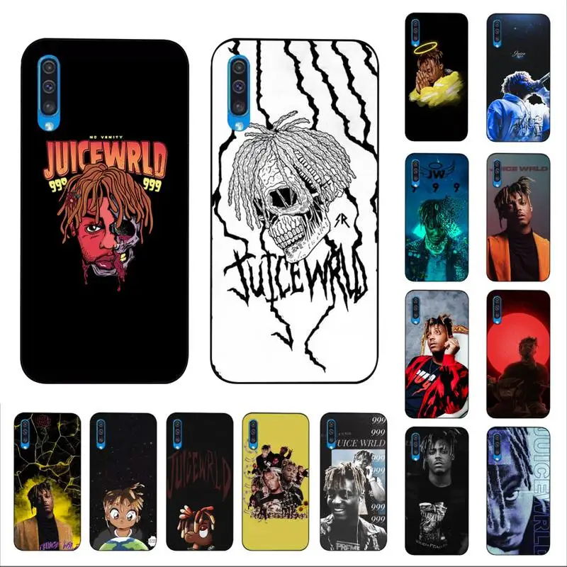 

YNDFCNB Rapper Juice WRLD Phone Case for Samsung A51 01 50 71 21S 70 10 31 40 30 20E 11 A7 2018