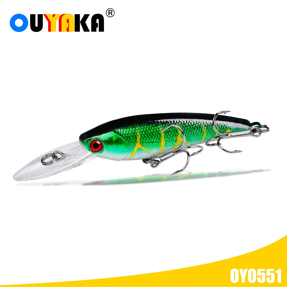 

Floating Fishing Equipment Lures Minnow Isca Artificial Weights 8.3g 90mm Articulos Wobblers Pesca Trolling For Blackfish Leurre