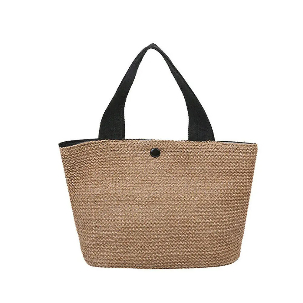 

Straw Bags For Women 2020 Summer Hand-woven Rattan Bag Handmade Woven Purse Wicker Beach Bag Bohemia Bali Handbag Bolsos Mimbre