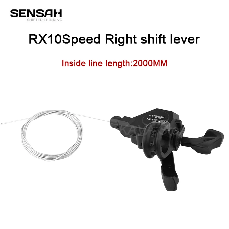 Система передачи VTT SENSAH-10 скоростей, задний переключатель RX10 1x10S, совместима с велосипедными запчастями Shimano M4100.