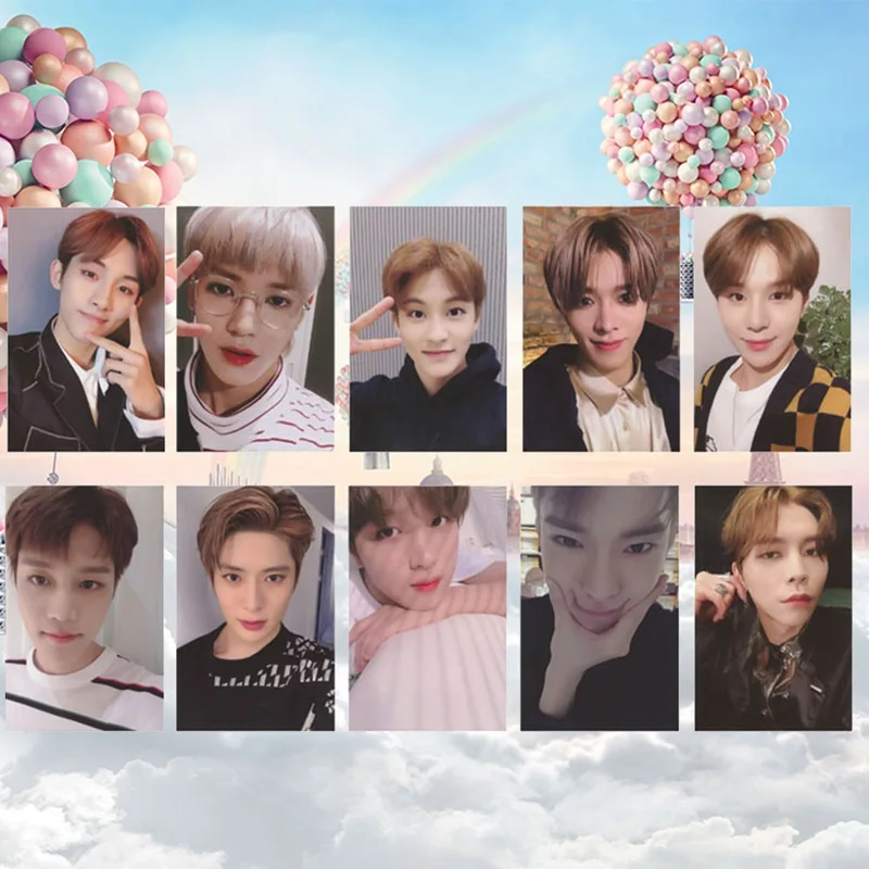 

10Pcs/set KPOP NCT DREAM Album Mark Self Made Autograph Photocard Paper Cards Poster For Fans Collection Gift