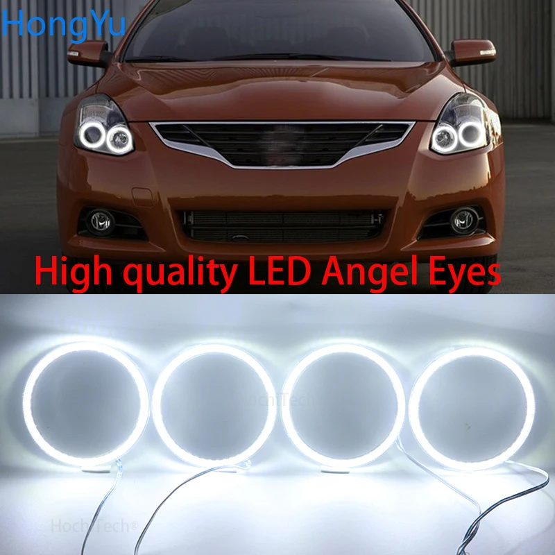 

For Nissan Altima Coupe 2010 2011 2012 2013 Super Bright white color 3528 SMD led Angel Eyes kit daytime running light DRL