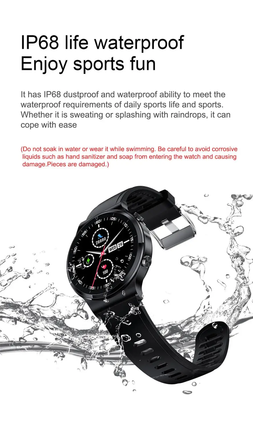 

LIGE 2020 New Bluetooth Smart Watch Men Women Waterproof Sports Fitness Band Watch Health Tracker smartwatch For xiaomi Phone