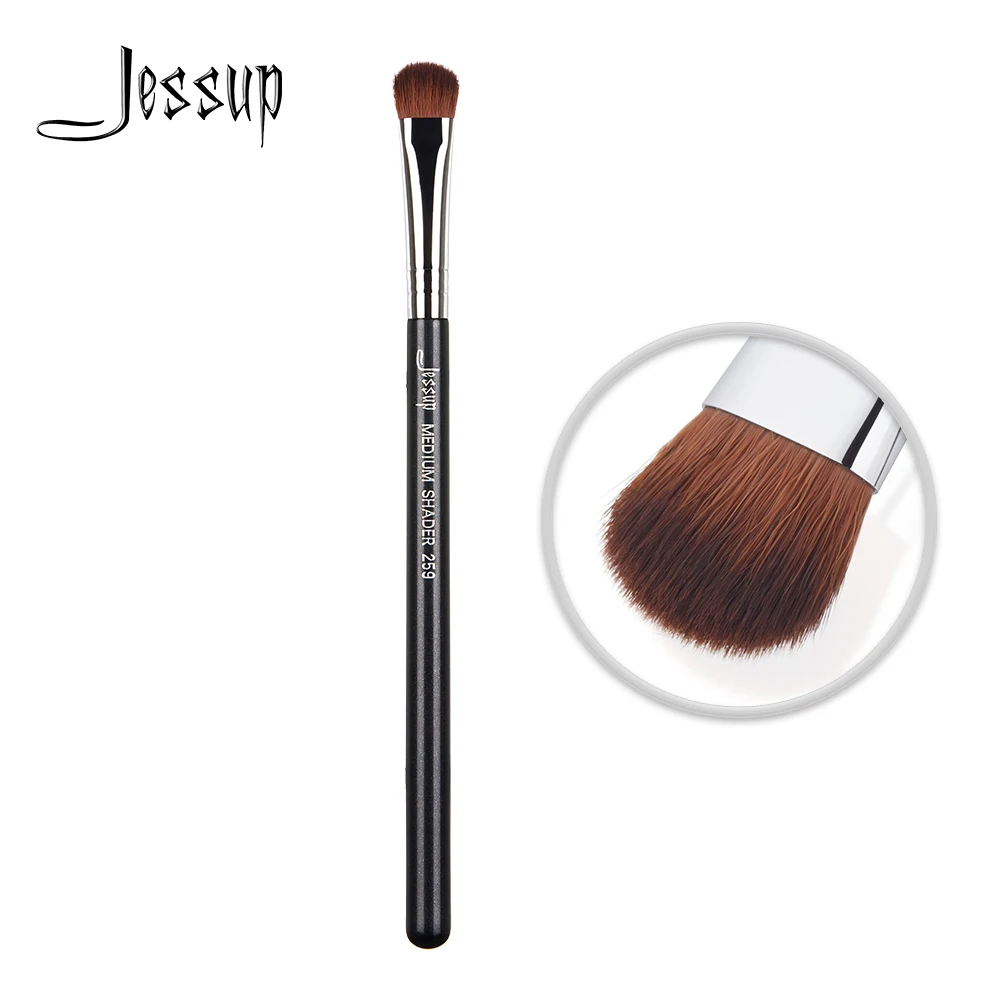 Jessup кисть для теней, Кисть для макияжа, консилер, косметический инструмент для красоты, средняя кисть 259