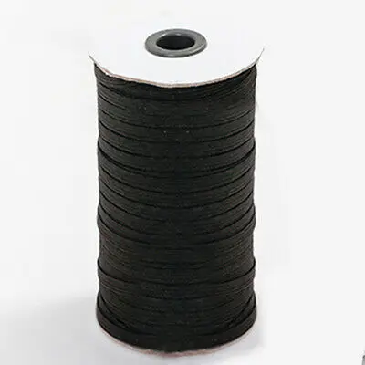 

In Stock 200Yards Braided Elastic Band Cord Knit Band Sewing 1/4 1/8 3mm 6mm Ship in 24h 3mm 6mm 100 yards 200 Yards