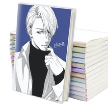 Манга Yuri On Ice Viktor постер записная книжка блокнот для письма аниме
