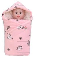 9090cm newborn baby wrap blankets autumn spring baby sleeping bag envelope for newborn soft infant sleep sack cocoon for baby
