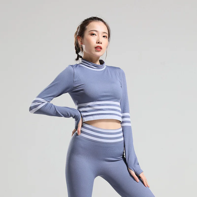 Осень зима 2020 сексуальный комплект из 2 предметов женская одежда спортивная для