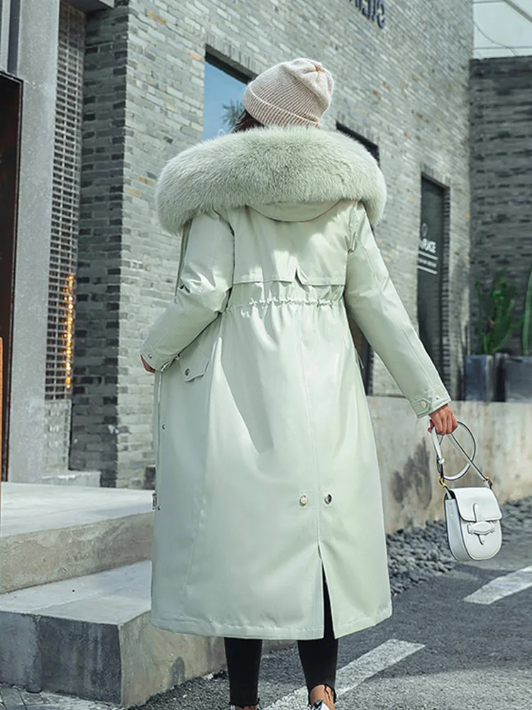 Women's Warm Jacket Winter Oversize X-Long Plus Size Coat Female Parkas Boutique Women Clothing 2020 Ladies Coats and Jackets | Женская