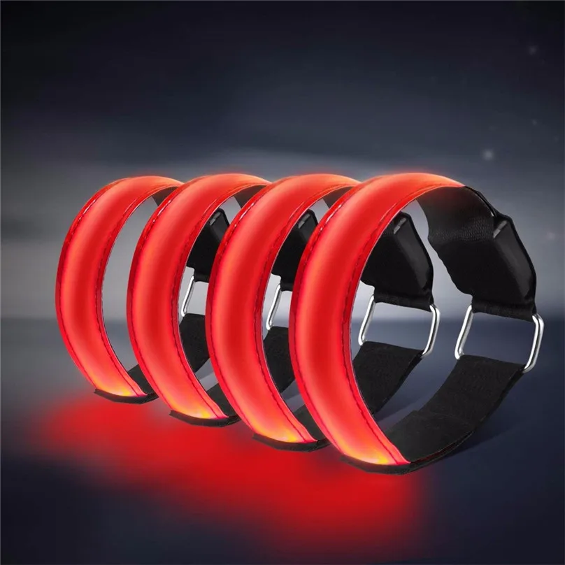 4 шт. светодиодный браслет светящийся защитный светильник спортивный