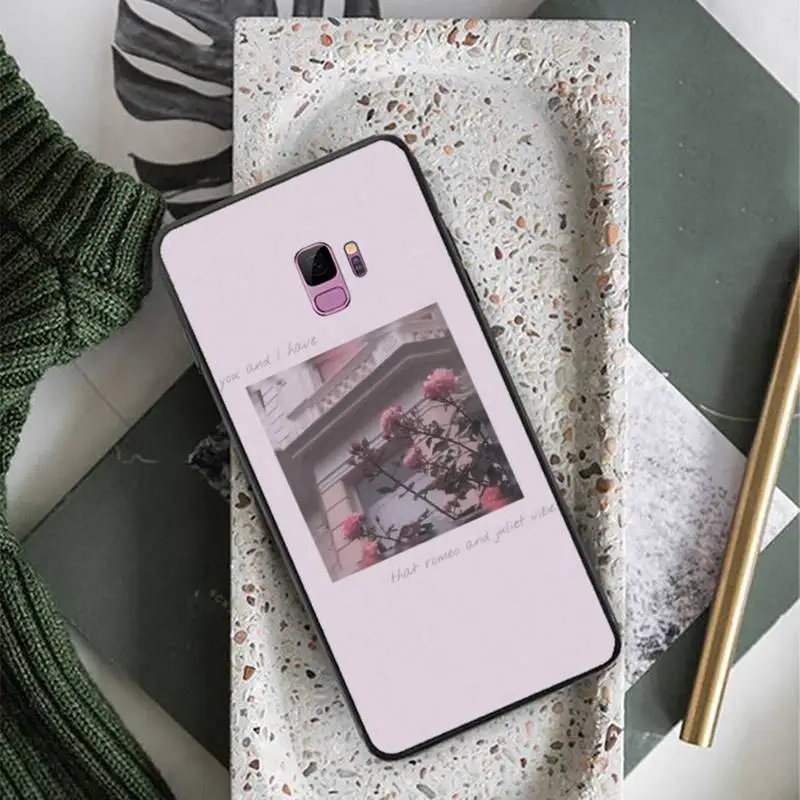 

Aesthetics songs lyrics Phone Case For Samsung S6 S7 edge S8 S9 S10 e plus A10 A50 A70 note8 J7 2017