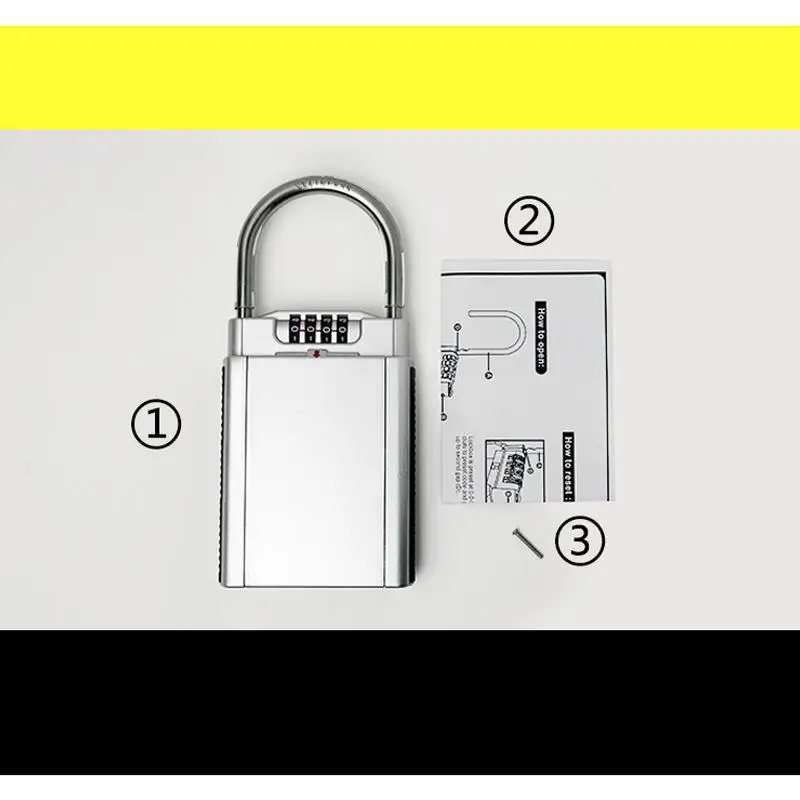 

Code Key Box New Large Hanging Metal Size Car For Bank Card