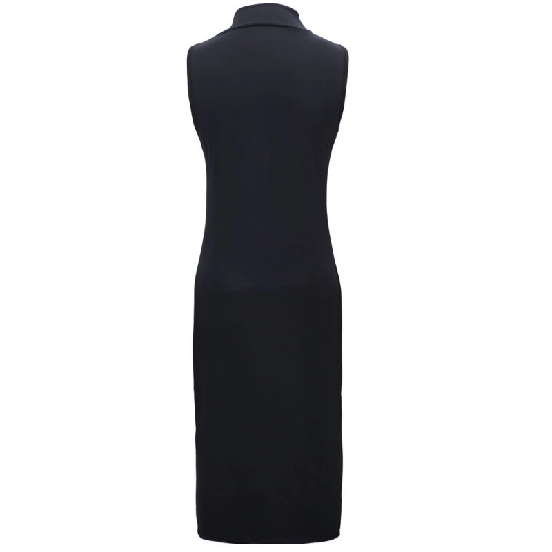 Женские зимние рождественские платья без рукавов майки больших размеров с