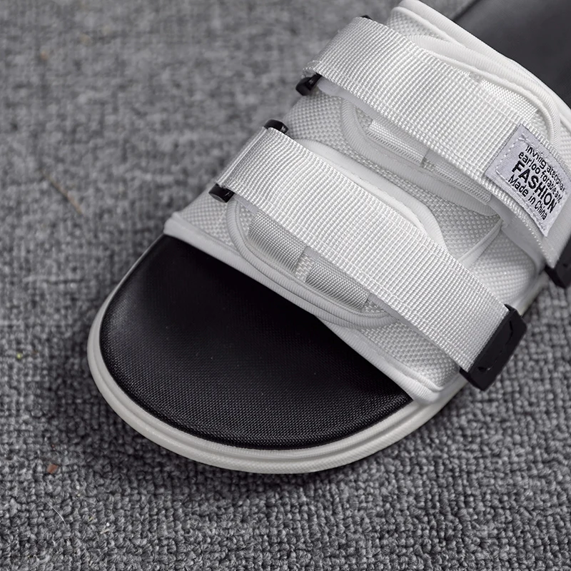 X 2019 летние тапочки мужские пляжные шлепанцы без задника с открытыми пальцами EVA