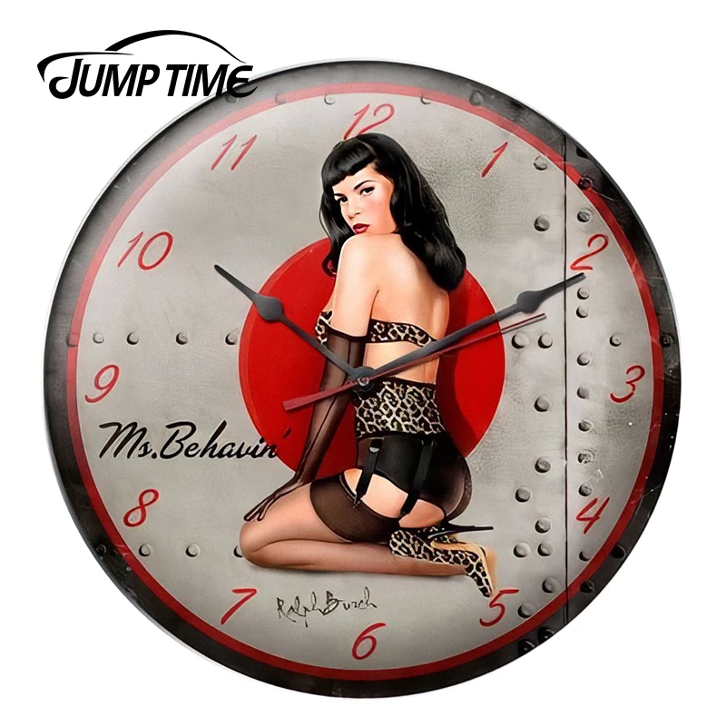 Привлекательная виниловая картинка JumpTime для девушек женщин 13 см x см|Наклейки на