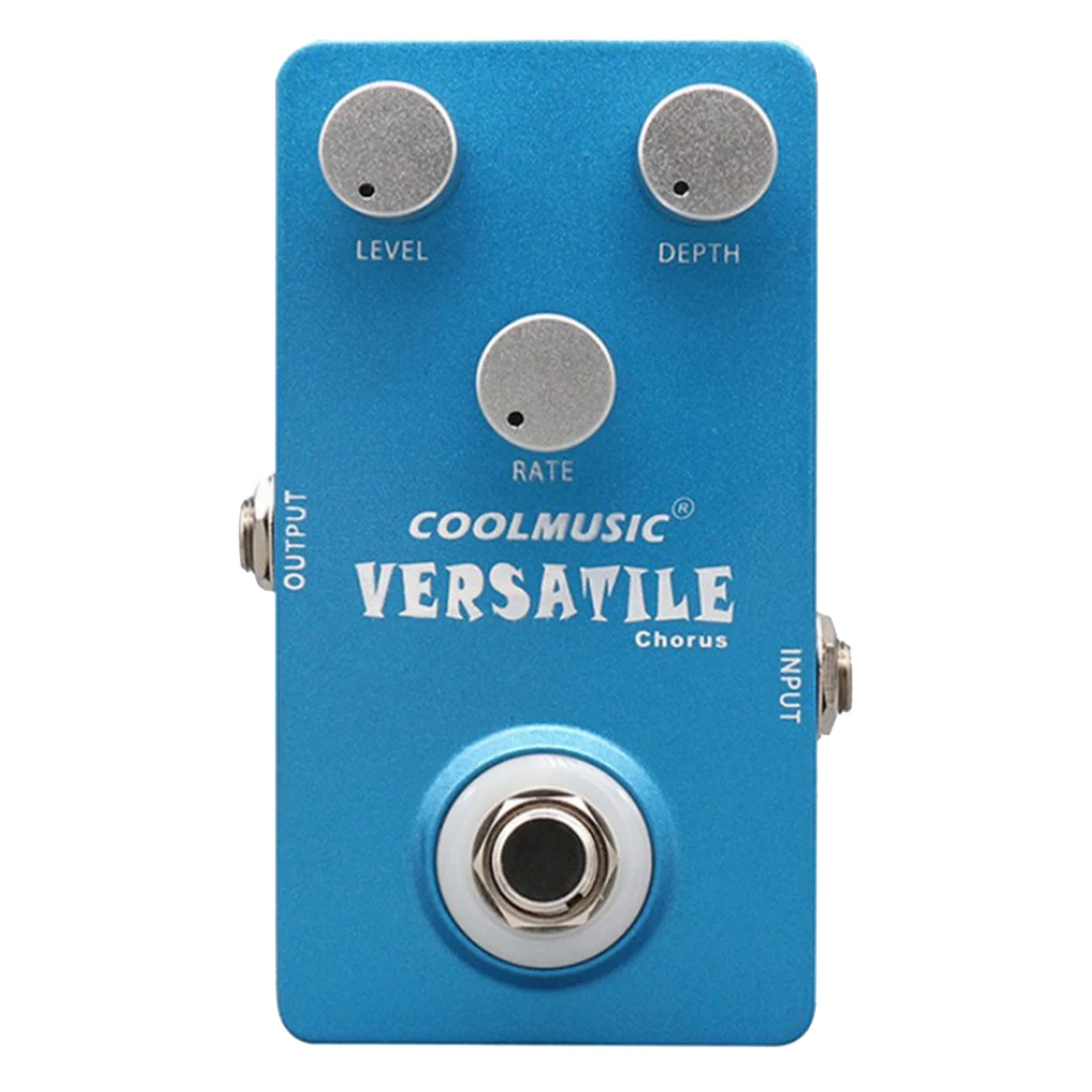 

Electric Guitar Versatile Chorus Effect Pedal Metal Shell Effects Accs