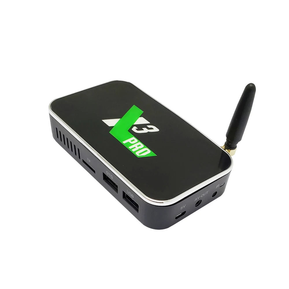 ТВ приставка Ugoos X3 Pro на Android 4 + 32 ГБ 1000 ГГц/5 ГГц Wi Fi LAN RJ45|ТВ-приставки и медиаплееры|