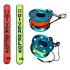 30M Line катушка для подводного плавания 110 см SMB Safety Sausage Diving Safety Kit для подводного погружения