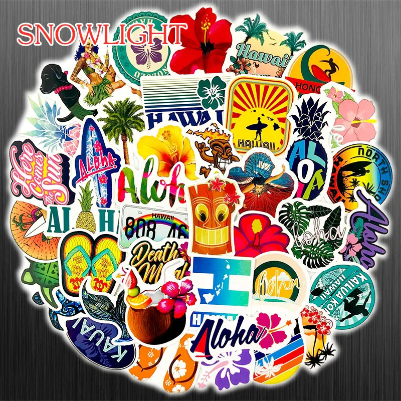 10/50 шт./упаковка водонепроницаемые наклейки для скейтборда ноутбука