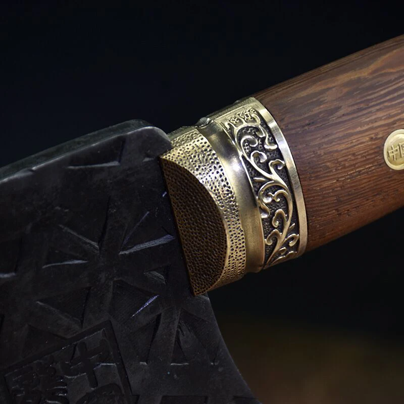 Лунцюань призрак ручной писатель с костью Чоппер топор специальный костный