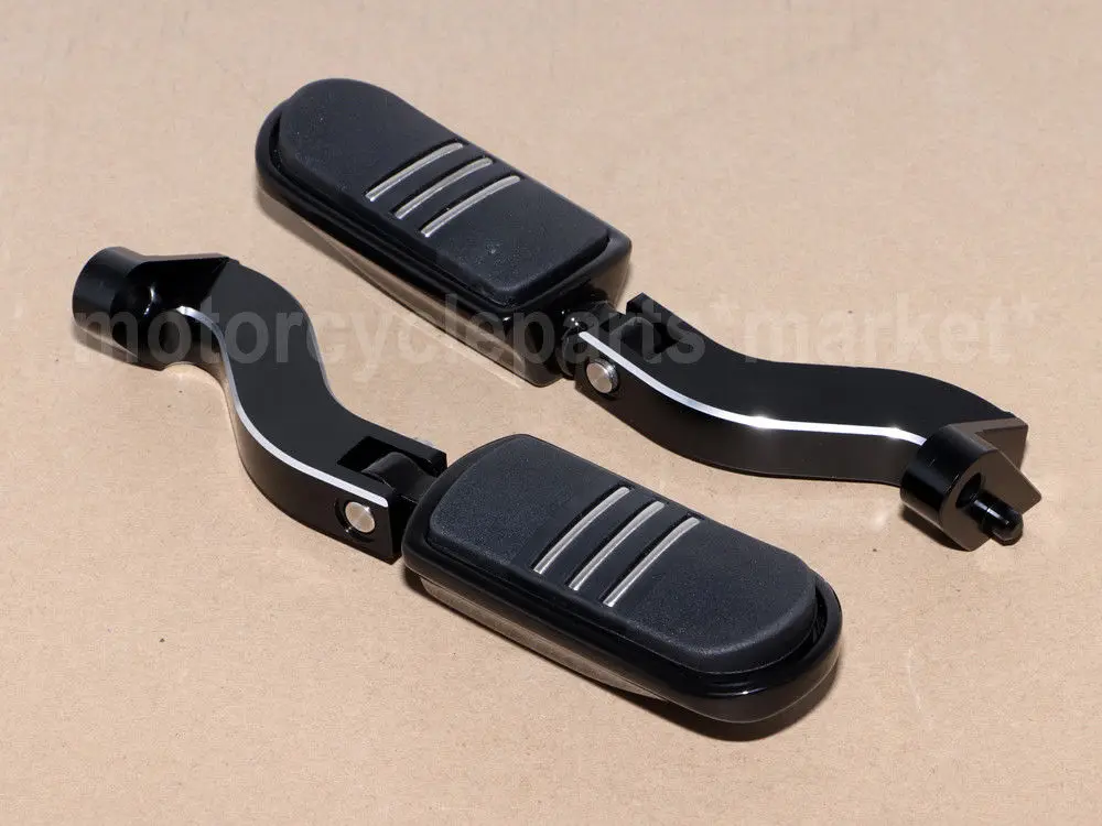 Rear Footpeg Footrest Foot Pegs Streamliner Pedals W/ Brackets For Harley Touring Road King Electra Glide 1996-2013 | Автомобили и