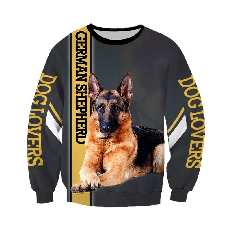 

New German Shepherd limited edition 3D zipper Hoodie long sleeve Sweatshirt Jacket Pullover