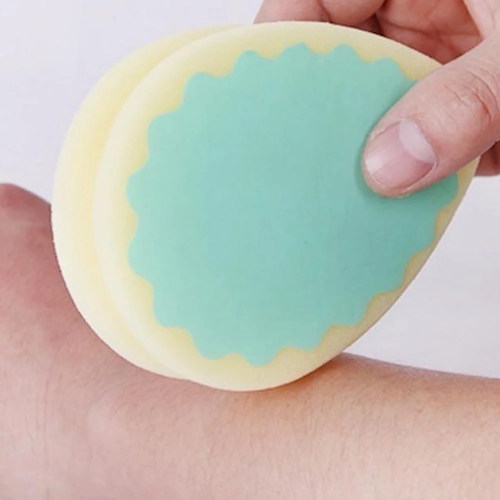 Унисекс не вызывает болезненных ощущений губка для депиляции Сердце Круглый