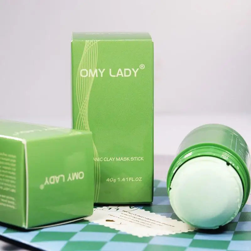 

Green Tea Stick Mask Stick Oil Control Acne Cleansing Face Mask Moisturizing Blackhead And Fine Pores Solid Mask Skin Care TSLM2