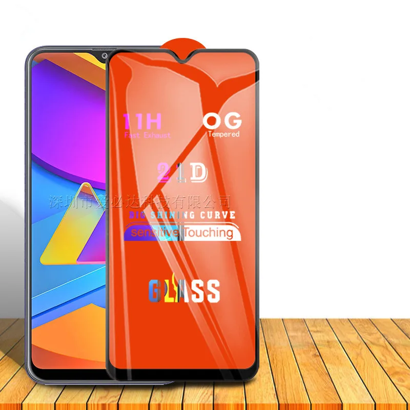 21D полностью изогнутое защитное стекло пленка на экран для Samsung M10s M30s