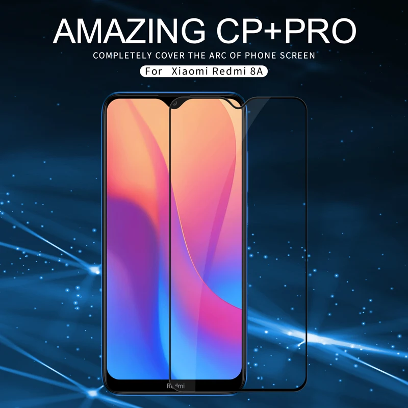 Стекло для Xiaomi Redmi 8/8A redmi 7A NILLKIN CP + Pro полное покрытие стеклянный чехол