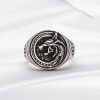 free shipping mens hunter wolf claw ring vintage viking warrior punk ring biker rock rings statement jewelry for gift