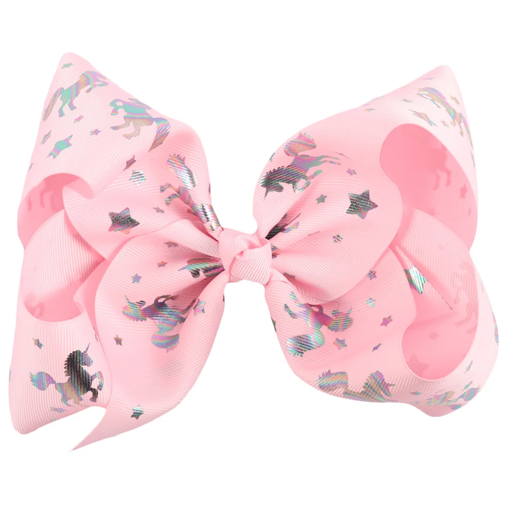 Банты для волос ncmama девочек корсажная лента банты 7 дюймов большие заколки на