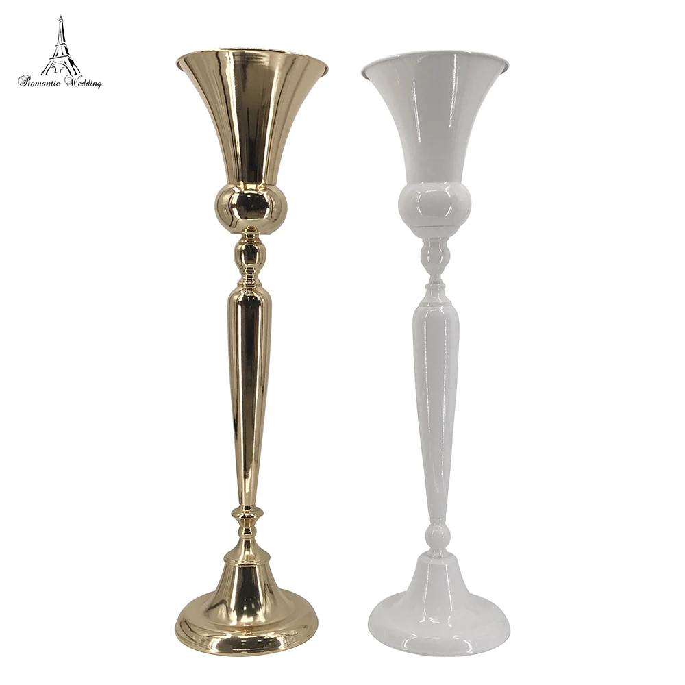 Металлическая ваза для цветов настольные горшки центральный элемент с