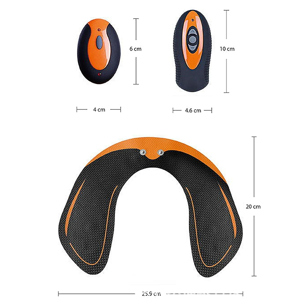 

Hip Trainer EMS Wireless Remote Control Muscle Stimulator Device ABS Women Buttock Lifting Rechargeable Butt Fitness Massager