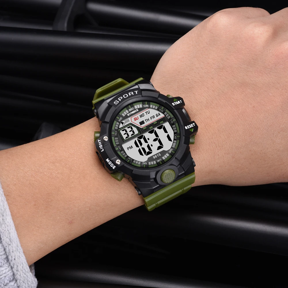 Часы наручные мужские цифровые Спортивные Повседневные светодиодные