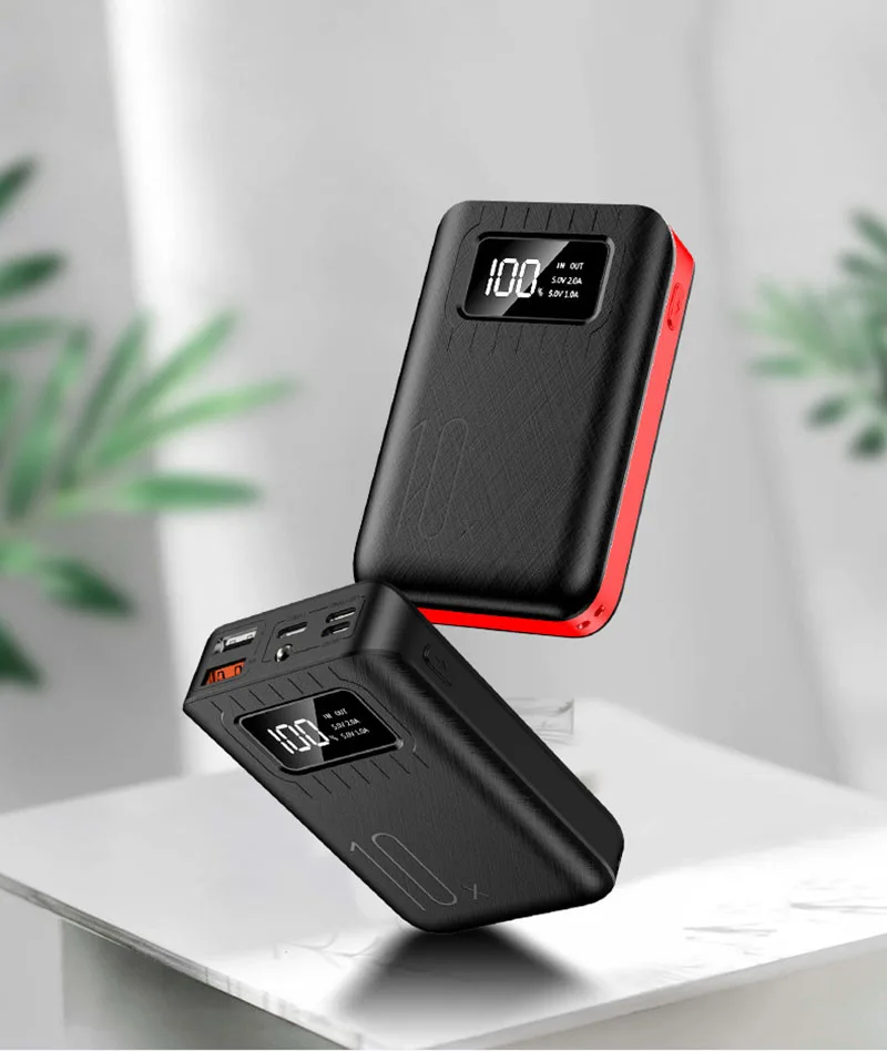 Портативное зарядное устройство 10000 мАч мини Банк питания внешний аккумулятор