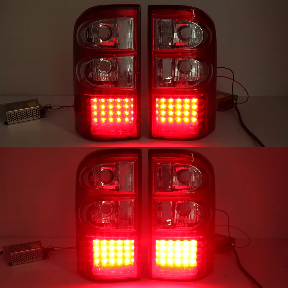 

1 SET Tail Light Tail Lamp For Nissan Patrol GU Series 1/2/3 1997 1998 1999 2000 2001 2002 2003 2004 Stop Brake Bumper Light