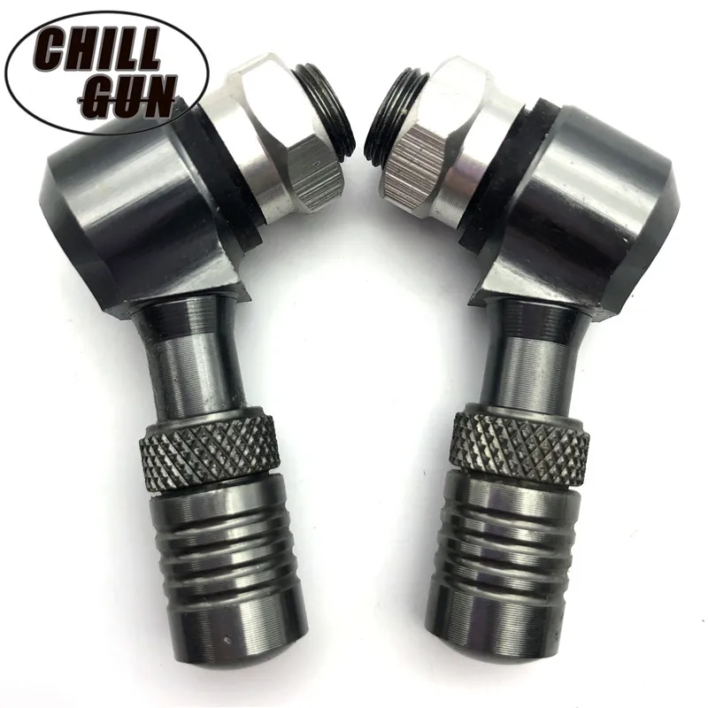 Мотоцикл газовое сопло градусов адаптер угловой клапан шины расширение стержня