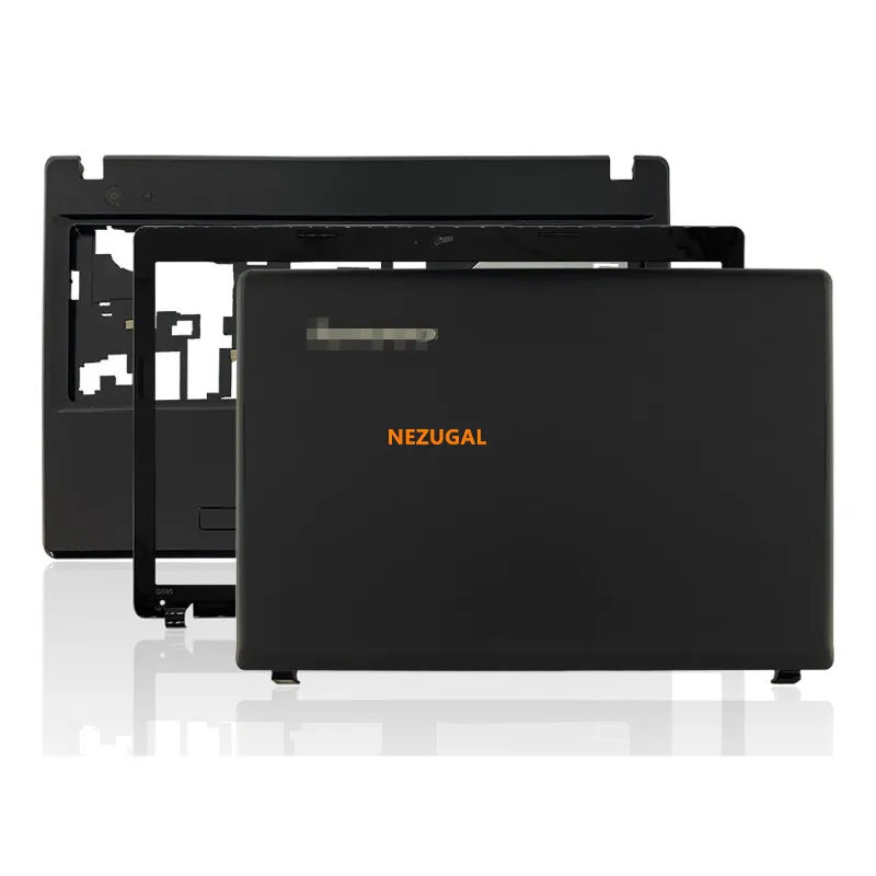 Задняя крышка для ноутбука/Передняя панель/петли/Упор для рук/нижний корпус для Lenovo IdeaPad G585 AP0N2000410 AP0N2000324 AP0N2000100