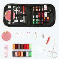 27 pc sewing box set diy embroidery sewing kits portable handwork tool needles thread scissor sewing hometravel accessories