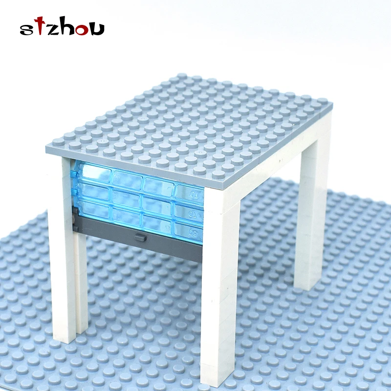 Конструктор STZHOUGarage с вращающейся дверью детали MOC игрушки для детей сделай сам