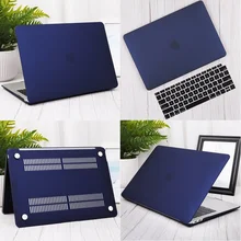 Матовый Жесткий Чехол для ноутбука + чехол клавиатуры Apple Macbook Pro 13