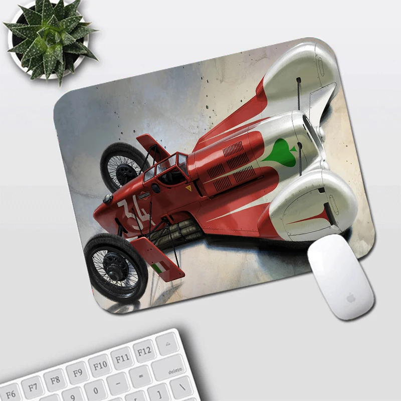 

MRGLZY Hand-painted Car Trumpet Game Mouse Pad Student Dormitory Desktop Tide Card Table Mat Gaming Mouse Pad Mousepad