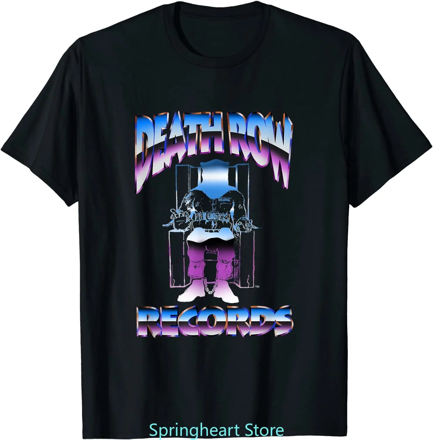 

2021 Summer Cool Death Row Records Logo T-Shirt